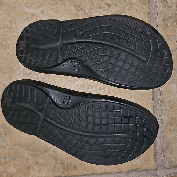 OOFOS OOahh Sport Slides Women's 7 Blue - Picture 9 of 11